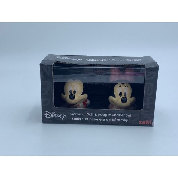 Disney Mickey and Minnie Mouse Ceramic Salt & Pepper Shakers - Picture 5 of 7